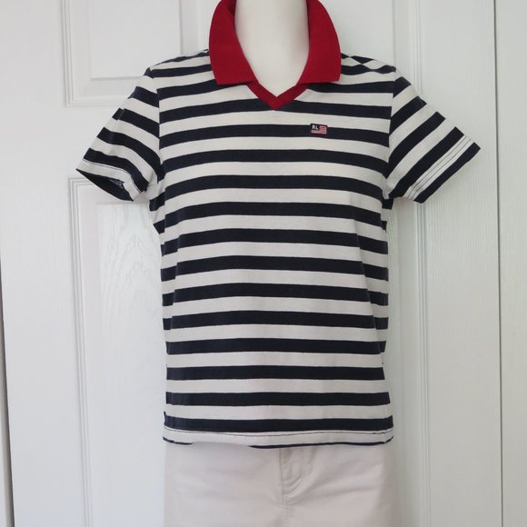 RALPH LAUREN - Stripe Polo shirt - Picture 3 of 7
